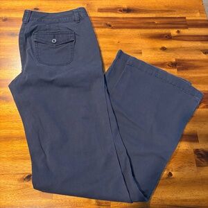 Adorable Pockets!! VTG Blue Flared Casual Pants Junior's 9